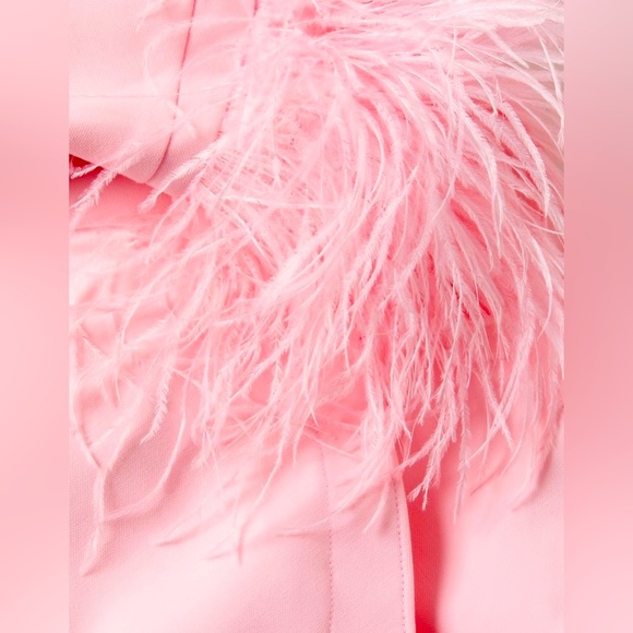 LIKELY Feather Midi Aurora Dress sz 8 - Picture 4 of 5